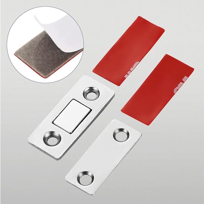 Ultra-Thin Invisible Cabinet Door Magnets Cabinet Magnetic Door adhesive pad