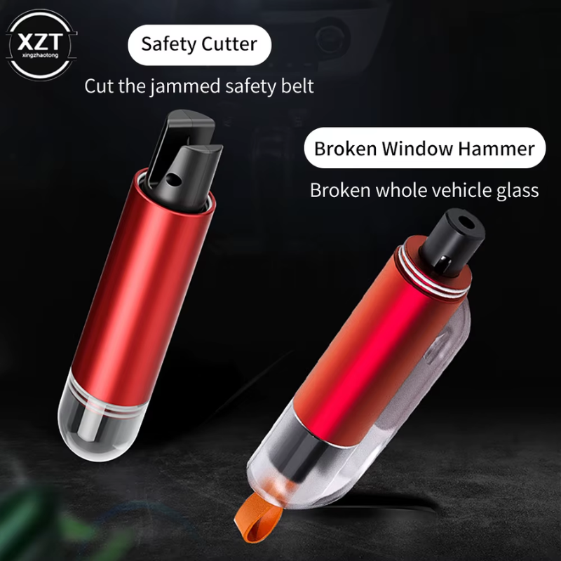 Car Window Glass Breaker Safety Hammer Mini Life-Saving Escape Hammer Auto Seat Belt Cutter Knife Car Emergency Rescue Tool
