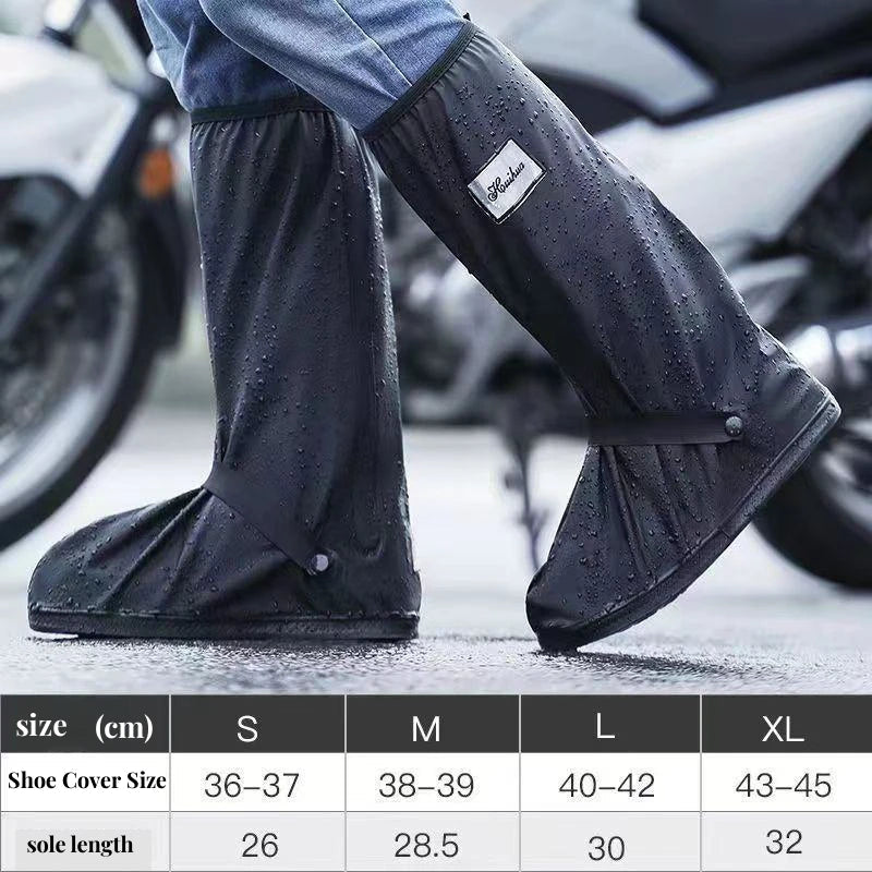 Waterproof Rain Shoe Covers – Reusable, Slip-Resistant Overshoes for Rain, Travel & Work