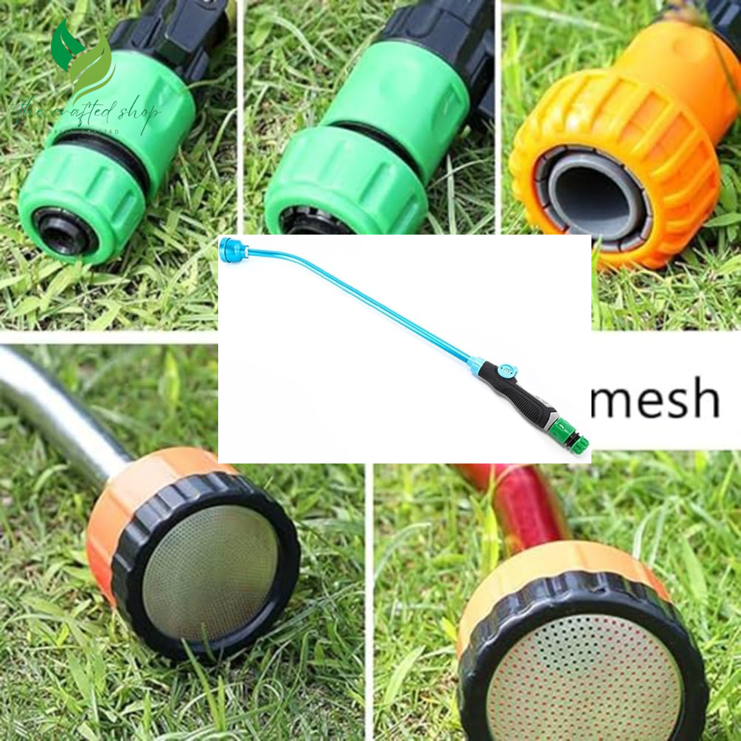 Garden Sprinkler With Integrated Water Control For Optimal Sprout Development