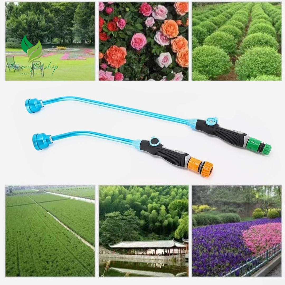 Garden Sprinkler With Integrated Water Control For Optimal Sprout Development