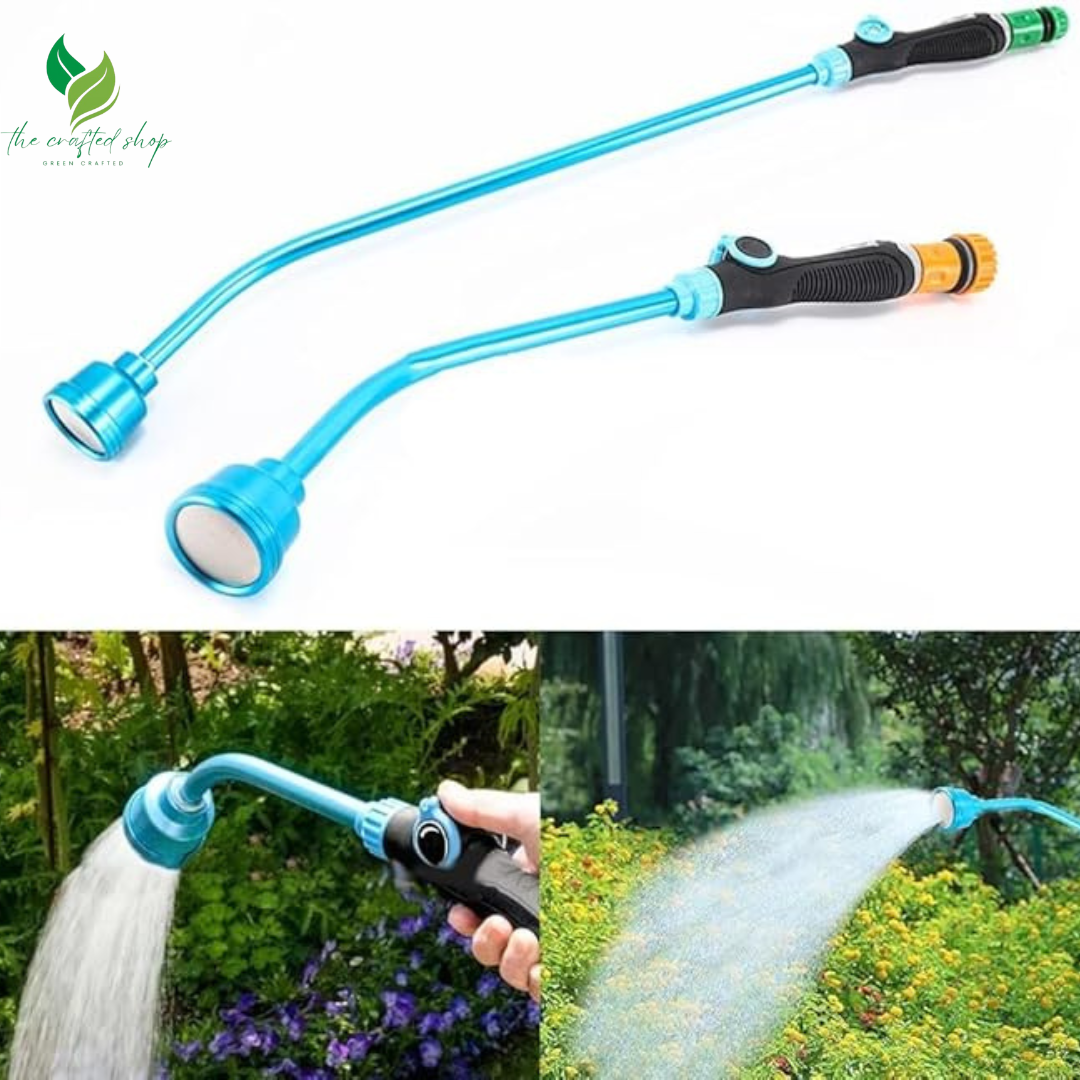 Garden Sprinkler With Integrated Water Control For Optimal Sprout Development