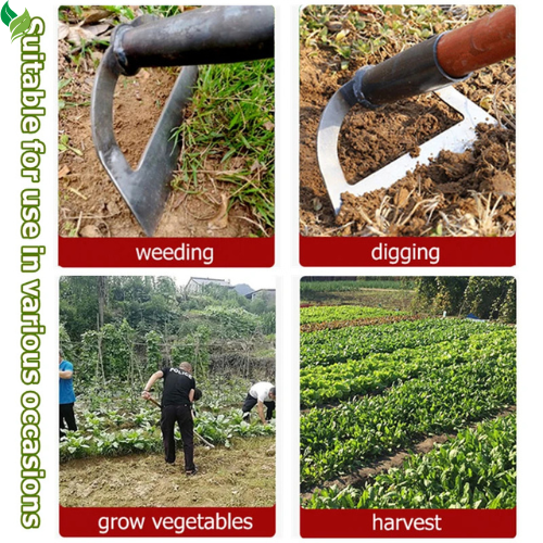 Hollow Hoe Weeding Rake Labor-saving Weeding & Loosening Soil
