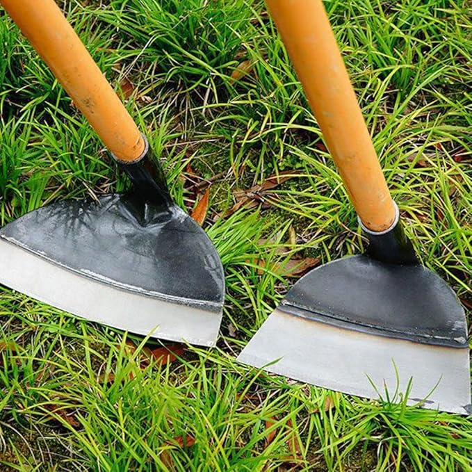Manganese Steel Garden Hoe – Heavy-Duty Weeding & Tilling Tool for Tough Soil