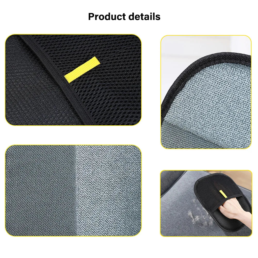 Pet Grooming Gloves Static Dedusting Brush Pet Hair Remover