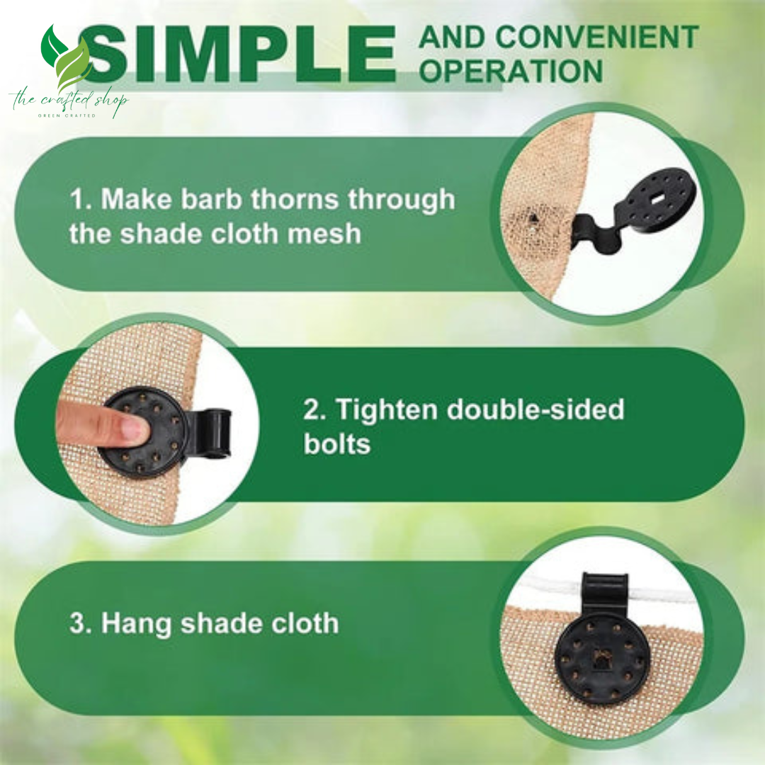 Shade Cloth Heavy Duty Lock Grip