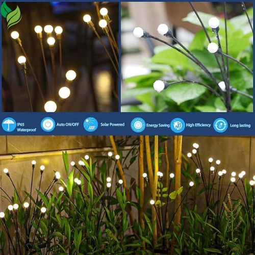 Solar Garden Lights - Solar Outdoor Lights, Yard Patio Pathway Decoration