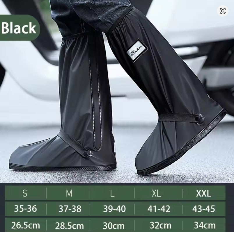 Waterproof Rain Shoe Covers – Reusable, Slip-Resistant Overshoes for Rain, Travel & Work
