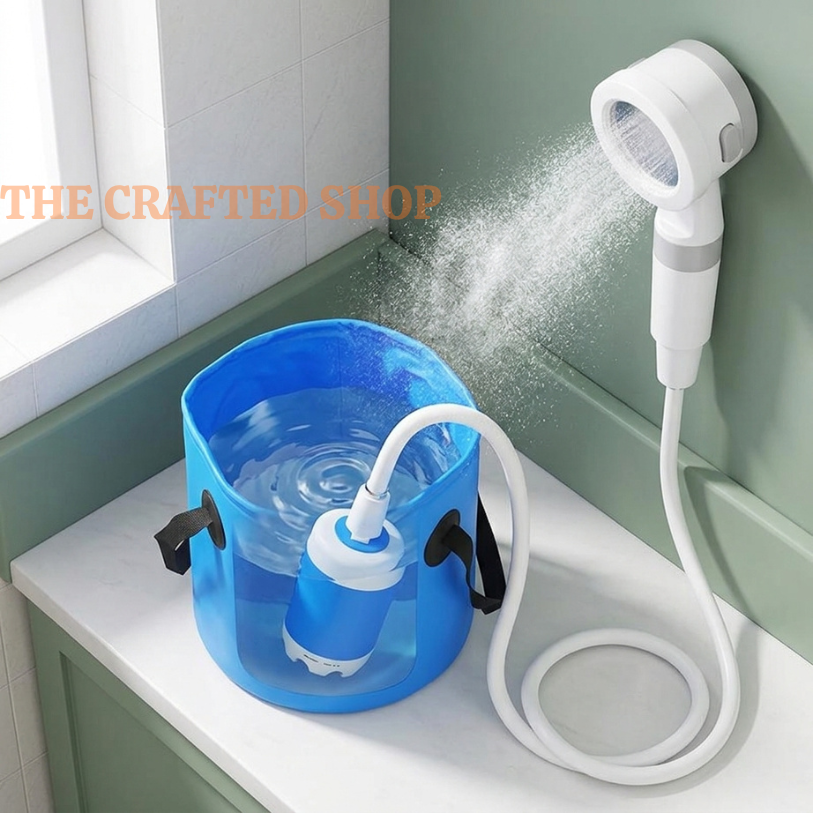 How to Use a Portable Camping Shower Pump