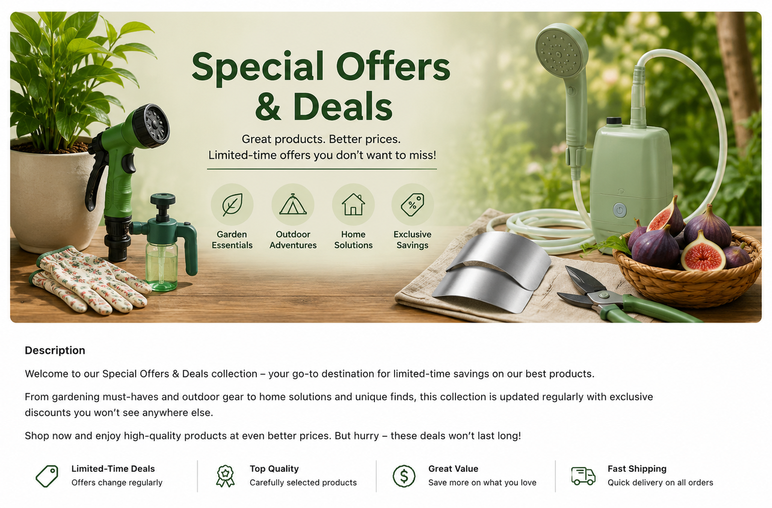 Special Offers & Deals