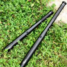 Outdoor Tactical Flashlight Baseball Bat with Safety Hammer