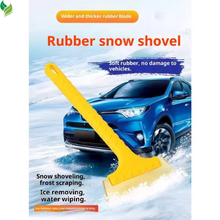 2PCS Multifunctional Car Snow Scraper – Glass Defrosting & Ice Removal Shovel Winter Cleaning Tool