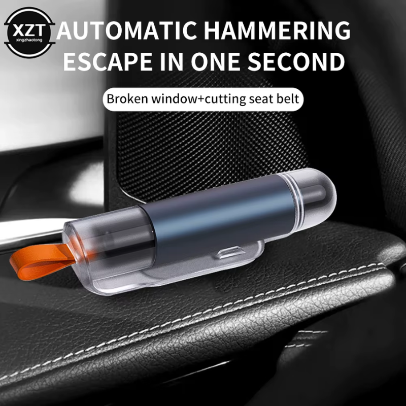 Car Window Glass Breaker Safety Hammer Mini Life-Saving Escape Hammer Auto Seat Belt Cutter Knife Car Emergency Rescue Tool