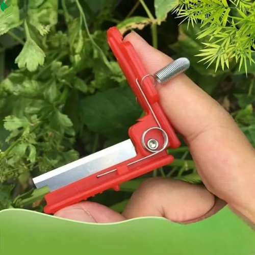 2pcs Multi-Functional Thumb Knife, Picking Tea Leaves Thumb Knife Used For Farm Garden