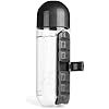 Portable Pill Box Water Cup,2 in 1 Water Bottle pill Box Storage Box