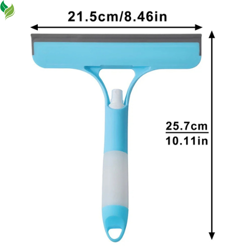 3 in 1 Spray Squeegee, 3 in 1 Window Cleaning Scraper, Window Squeegee with Sprayer for Home, Car, Tiles & Glass