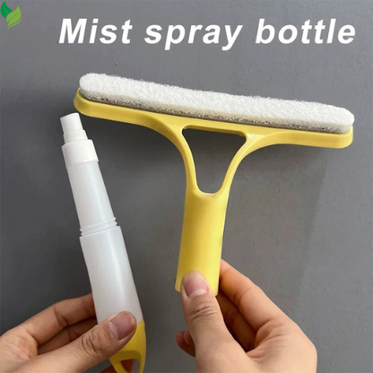 3 in 1 Spray Squeegee, 3 in 1 Window Cleaning Scraper, Window Squeegee with Sprayer for Home, Car, Tiles & Glass