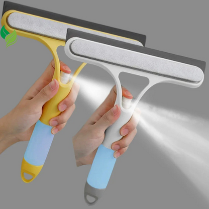 3 in 1 Spray Squeegee, 3 in 1 Window Cleaning Scraper, Window Squeegee with Sprayer for Home, Car, Tiles & Glass