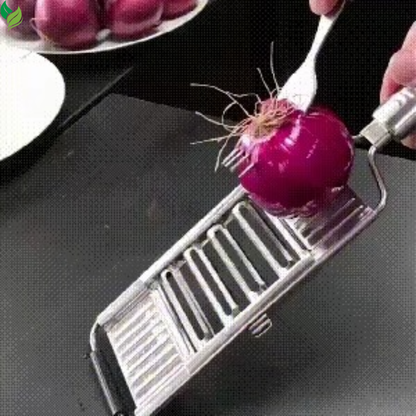 4-in-1 Vegetable Slicer – Stainless Steel Shredder & Cutter Multi-Purpose Kitchen Tool