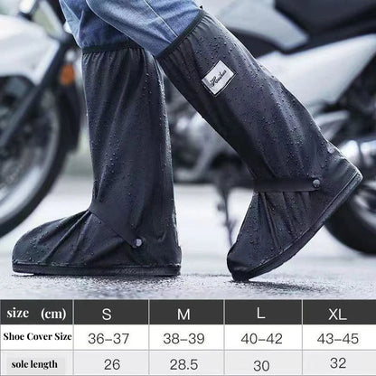 Waterproof Rain Shoe Covers – Reusable, Slip-Resistant Overshoes for Rain, Travel & Work