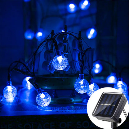 Fairy String Solar Lights – 5M 20LED Warm White Outdoor Garden Lights