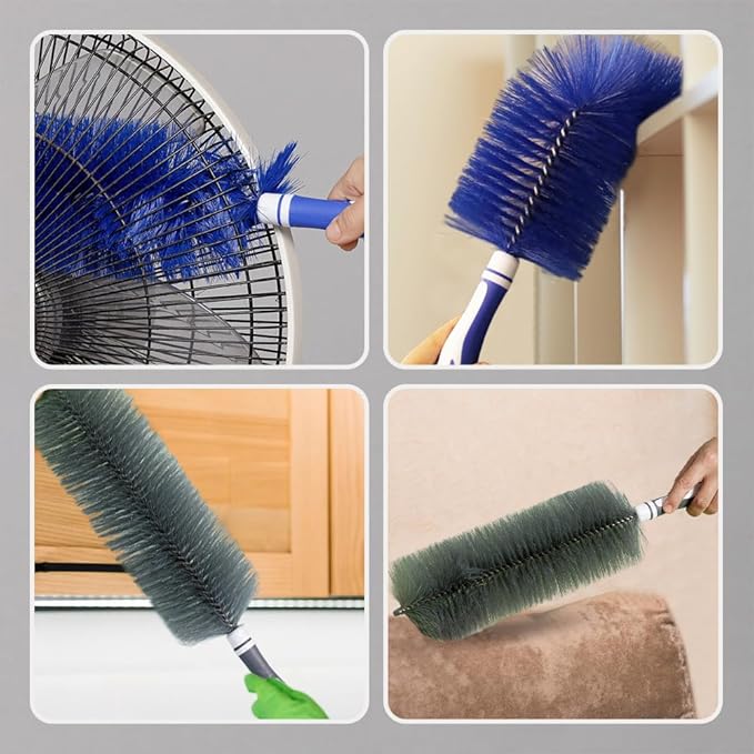 Fan Cleaner Brush, 2025 New Bendable Dusting Brush for Electric and Blind