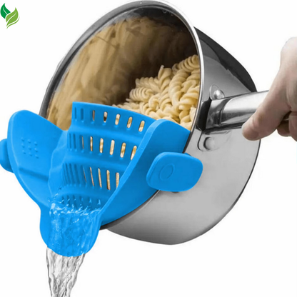 Adjustable Clip-On Pot Strainer – Kitchen Strainer for Pots, Pans & Bowls