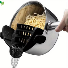 Adjustable Clip-On Pot Strainer – Kitchen Strainer for Pots, Pans & Bowls