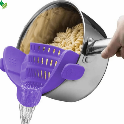 Adjustable Clip-On Pot Strainer – Kitchen Strainer for Pots, Pans & Bowls