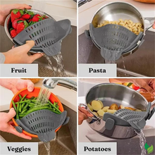 Adjustable Clip-On Pot Strainer – Kitchen Strainer for Pots, Pans & Bowls