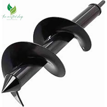Auger Drill Bit for Planting 1.6x16.5inch Extended Length Garden Auger Spiral Drill Bit for Planting Bulbs Flowers,Post Hole Digger