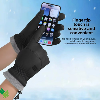 Autumn & Winter Unisex Warm Gloves – Windproof, Anti-Slip, Touchscreen Gloves for Electric Bike Riding