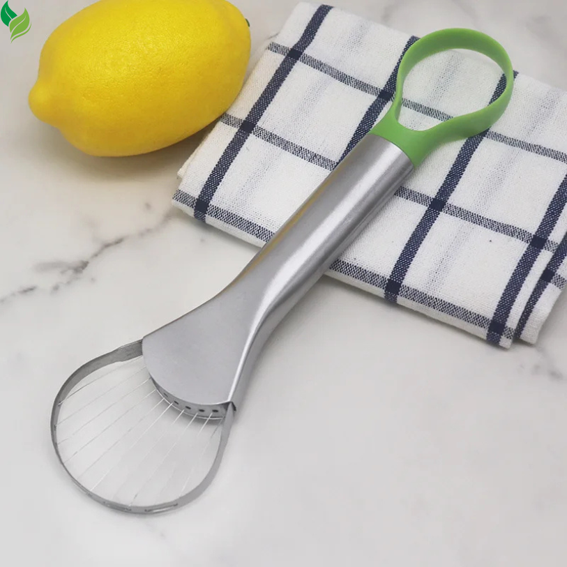 Avocado Slicer & Peeler – Stainless Steel Fruit Cutter Tool
