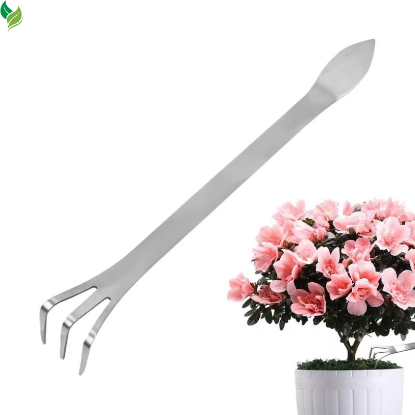 bonsai rake tool stainless steel soil loosener