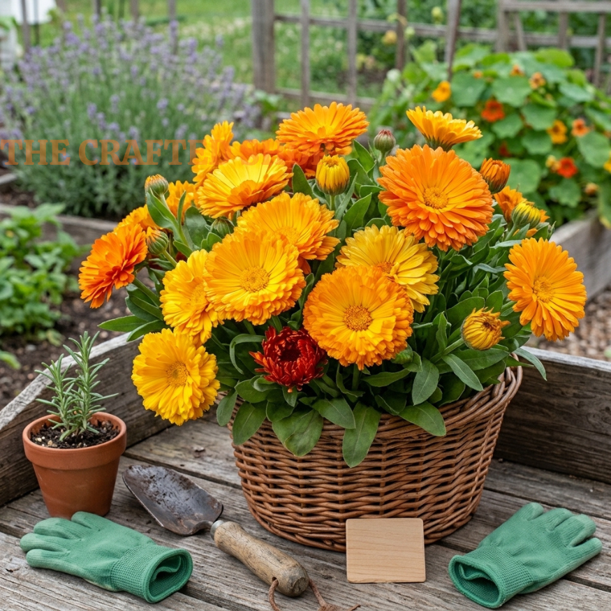 Calendula Pacific Beauty Mix Seeds – 50+ Seeds