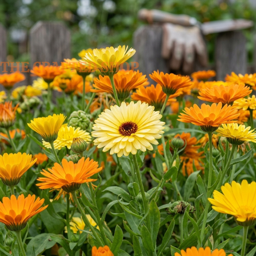 Calendula Pacific Beauty Mix Seeds – 50+ Seeds