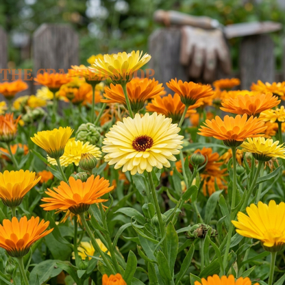 Calendula Pacific Beauty Mix Seeds – 50+ Seeds