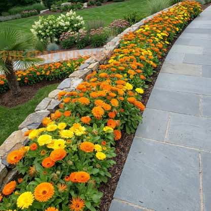 Calendula Pacific Beauty Mix Seeds – 50+ Seeds