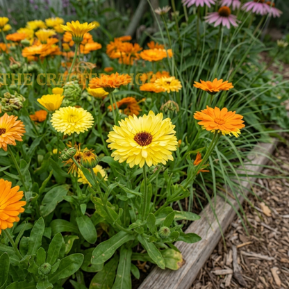 Calendula Pacific Beauty Mix Seeds – 50+ Seeds