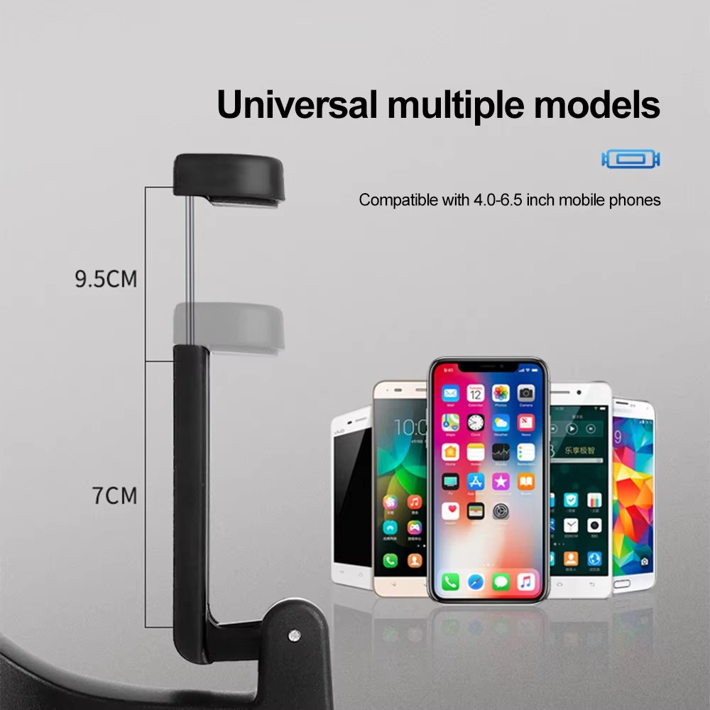Car Headrest Hook Phone Holder – 2-in-1 Hanger Mount