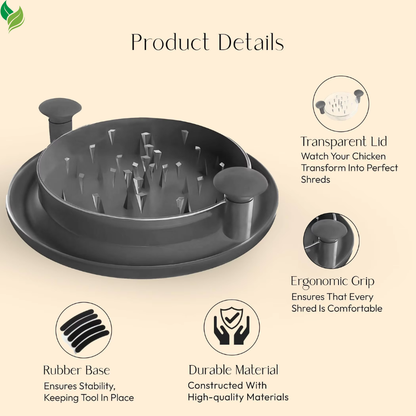 Manual chicken shredder kitchen tool