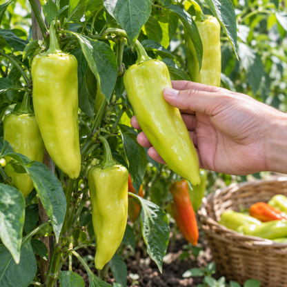 Cubanelle Sweet Pepper Seeds - 25 Seeds