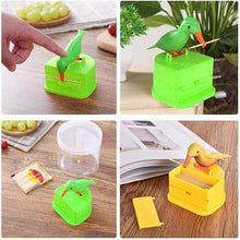 Cute Little Bird Push-Type Automatic Toothpick Holder
