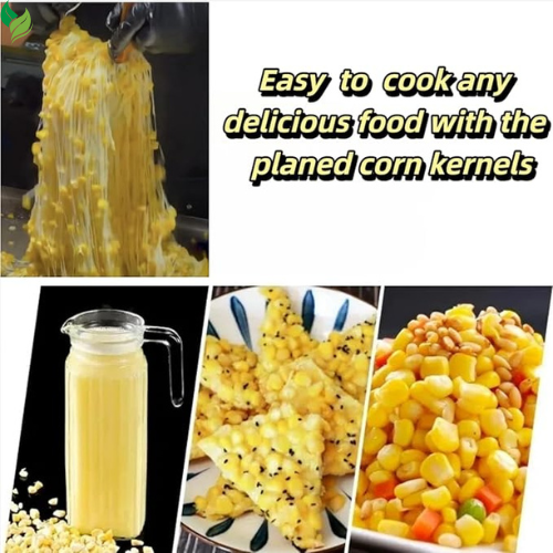 Easy Clean Corn Cob Peeler, 2025 New Corn Cob Stripper Stainless Steel Corn Shovel