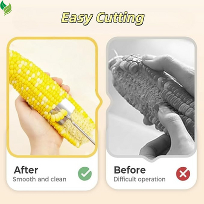 Easy Clean Corn Cob Peeler, 2025 New Corn Cob Stripper Stainless Steel Corn Shovel