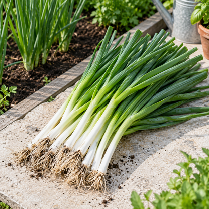 Evergreen White Bunching Onion Seeds - 200 Seeds