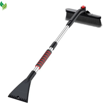 Extendable Car Snow Shovel & Ice Scraper – Detachable Windshield Snow Brush Winter