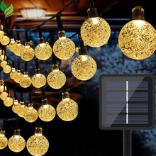 Fairy String Solar Lights – 5M 20LED Warm White Outdoor Garden Lights