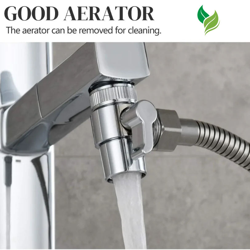 Faucet Switch Adapter – 2-Way Sink Diverter Valve for Kitchen & Bathroom
