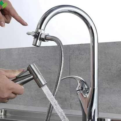 Faucet Switch Adapter – 2-Way Sink Diverter Valve for Kitchen & Bathroom